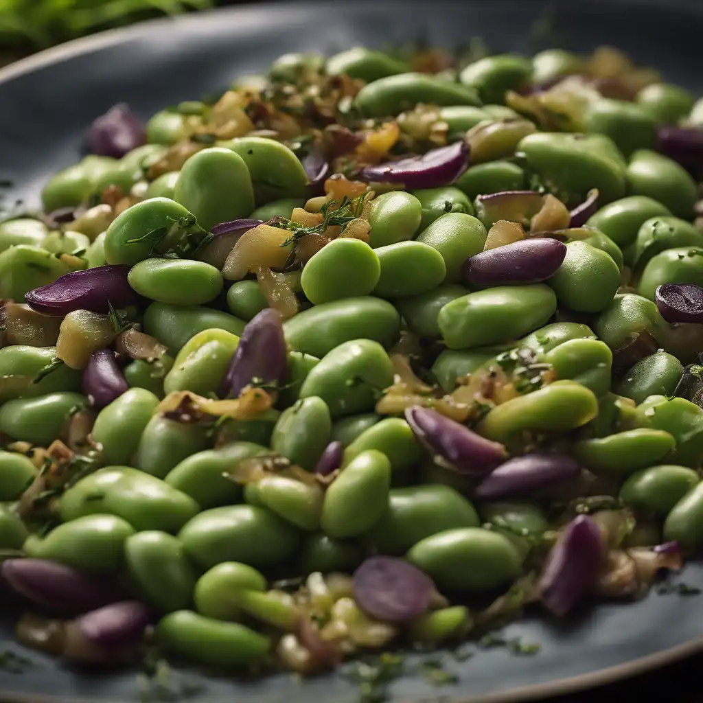 Broad Beans with Thyme