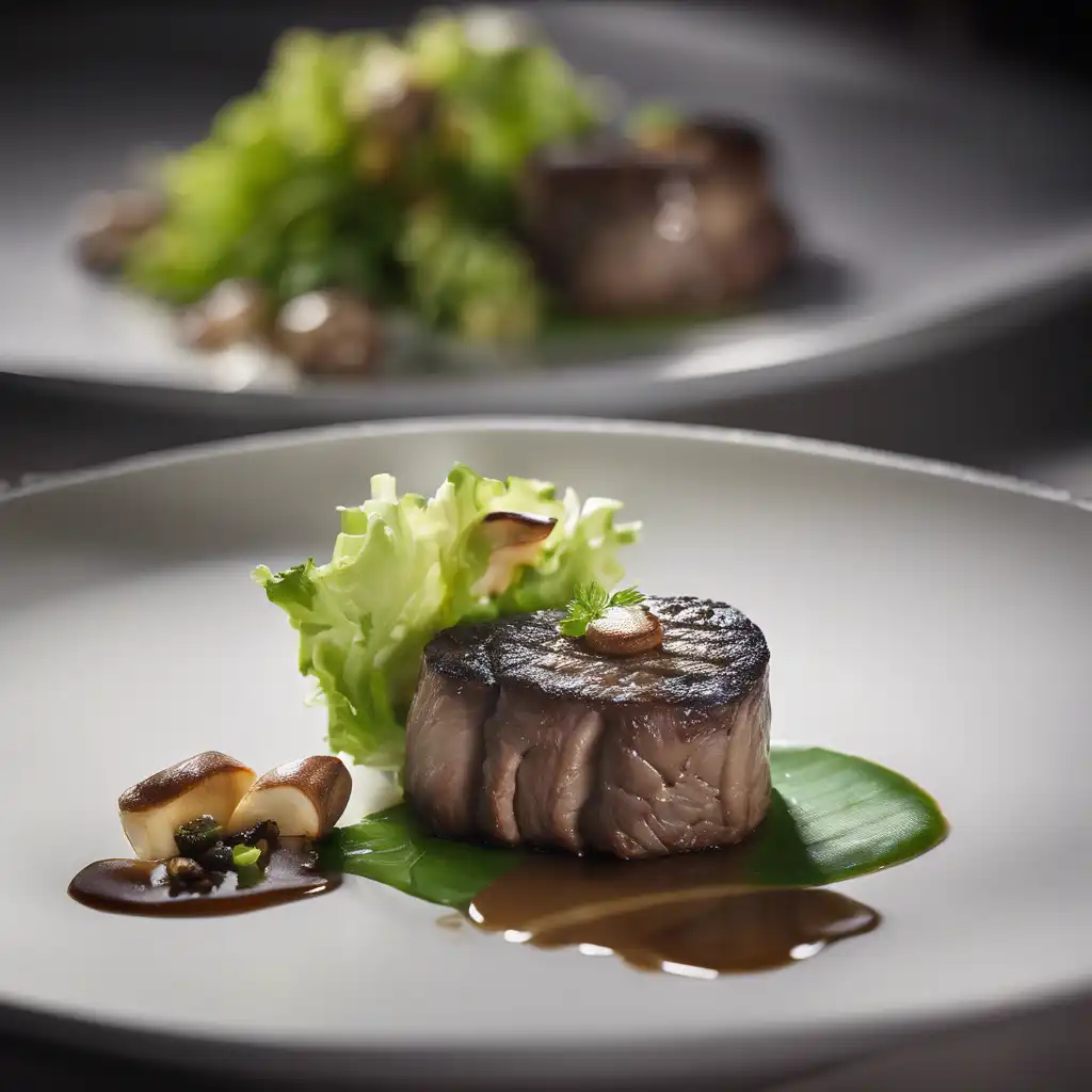 Mignon Filet with Palm Heart and Mushroom