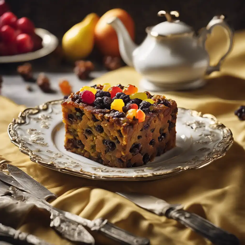 Fruit Cake with Raisins