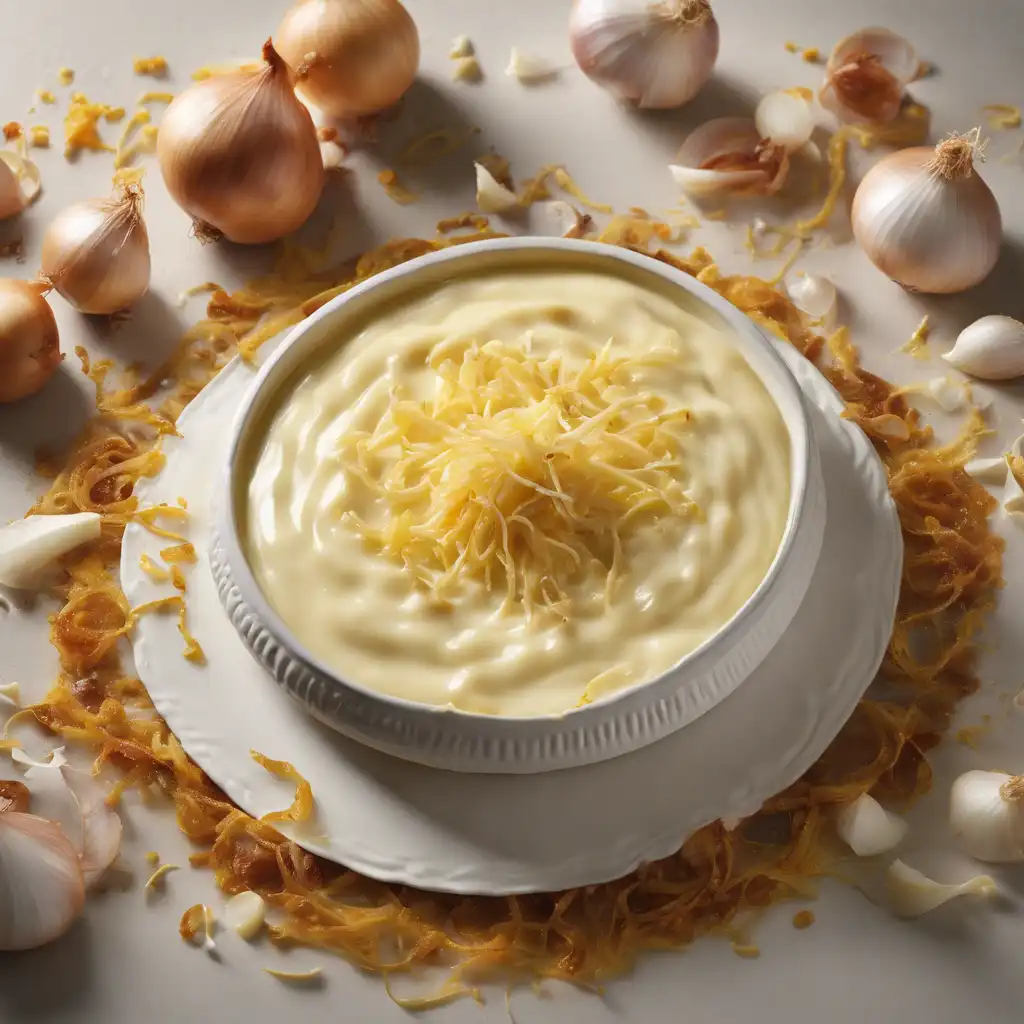 Onion Cream with Cheese