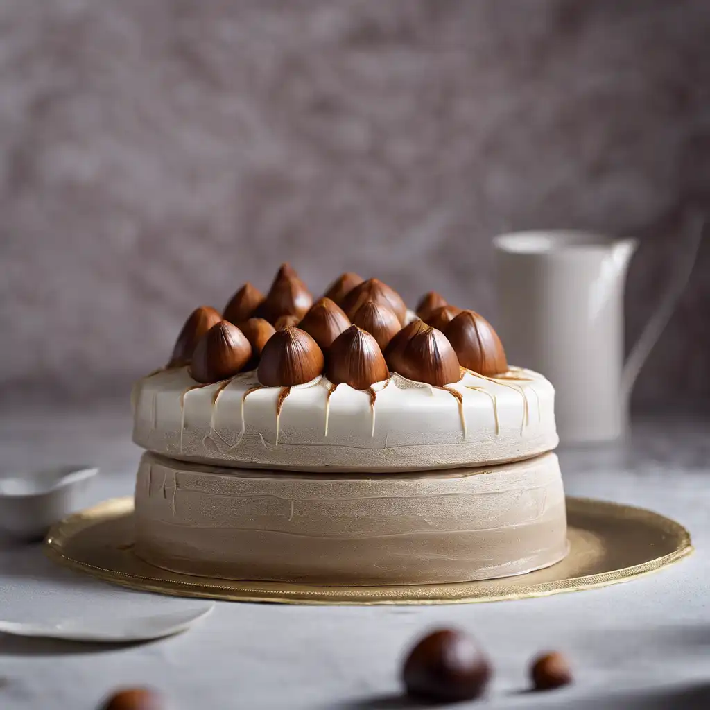 Whisper Cake with Chestnut