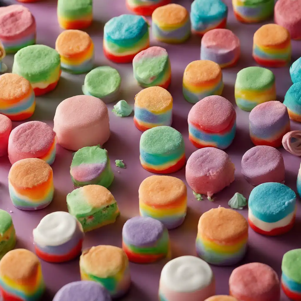 Rainbow Marshmallow Treats