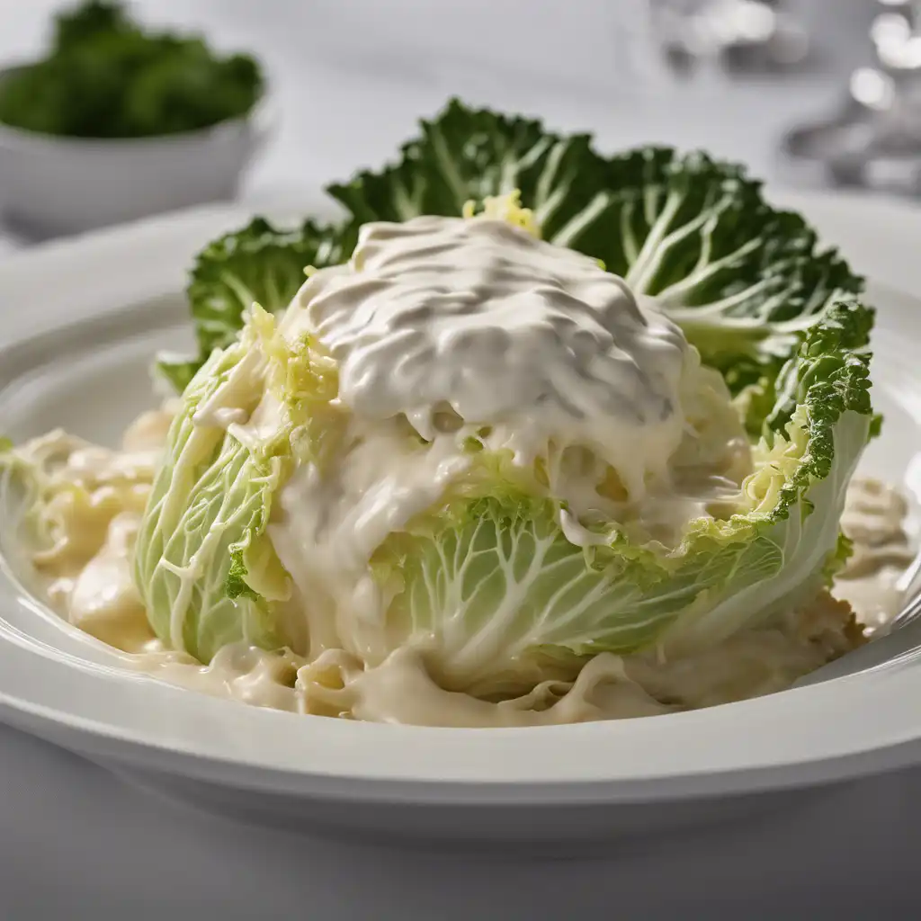 Cabbage with Sour Cream Sauce