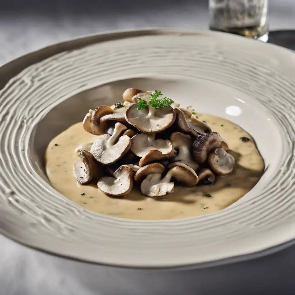 Mushroom with Tangy Cream Sauce