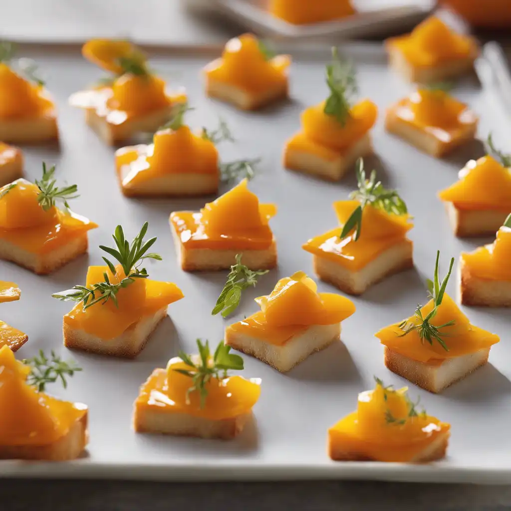 Orange Canapé