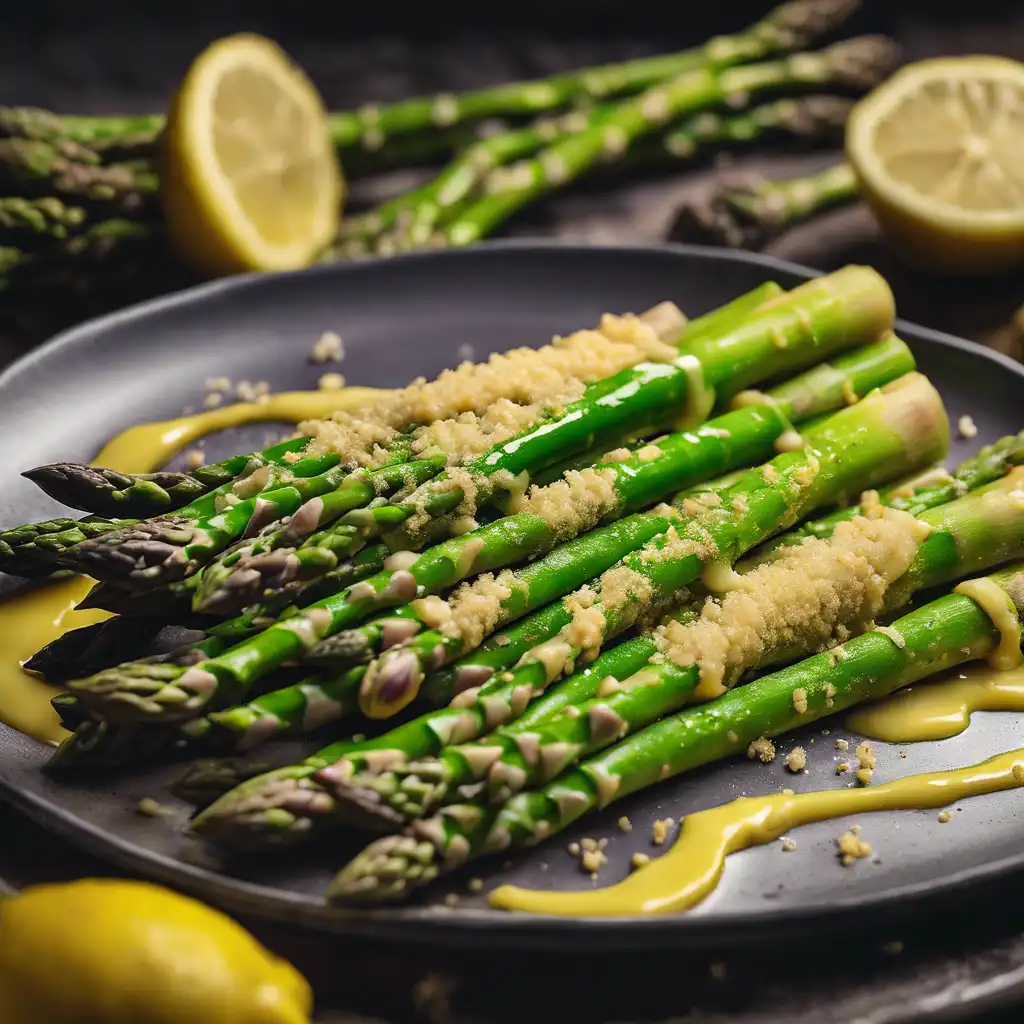 Asparagus with Lemon Sauce