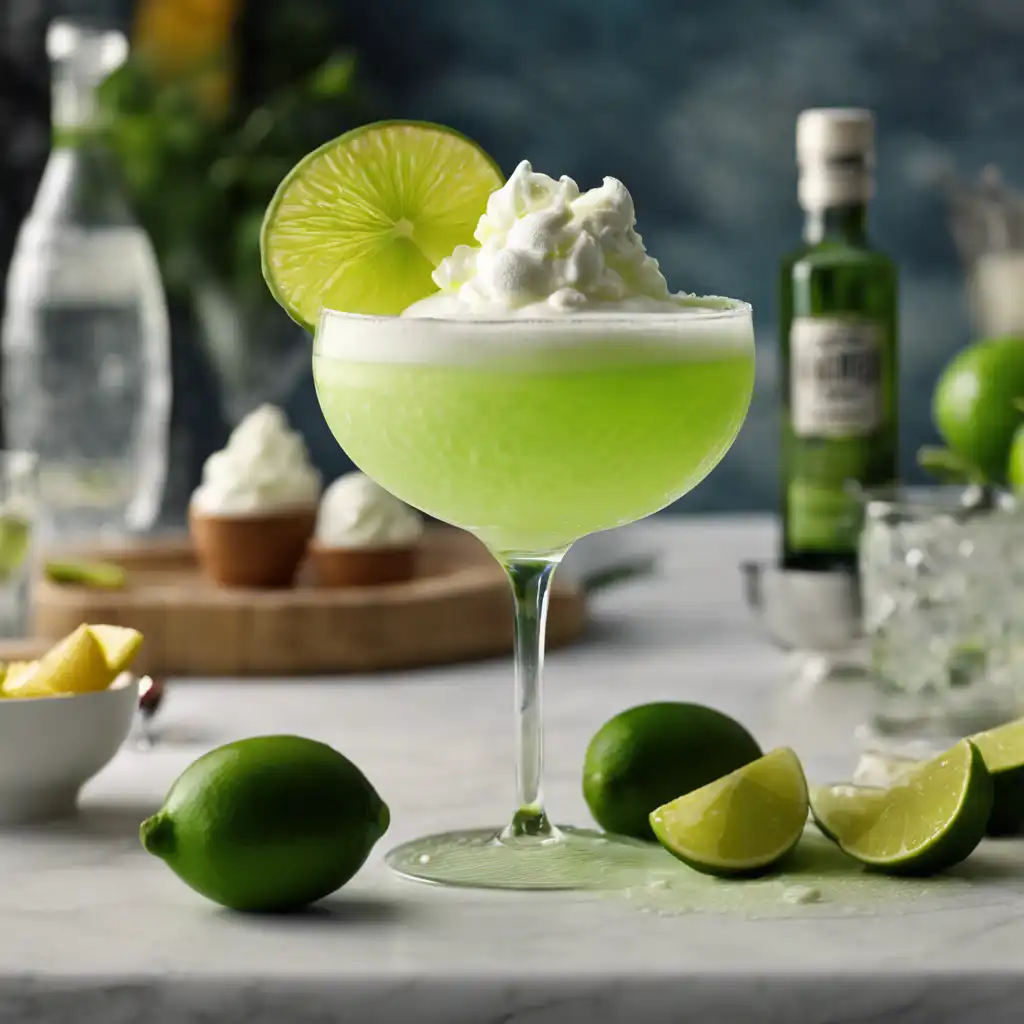 Lime and Gin Fizz