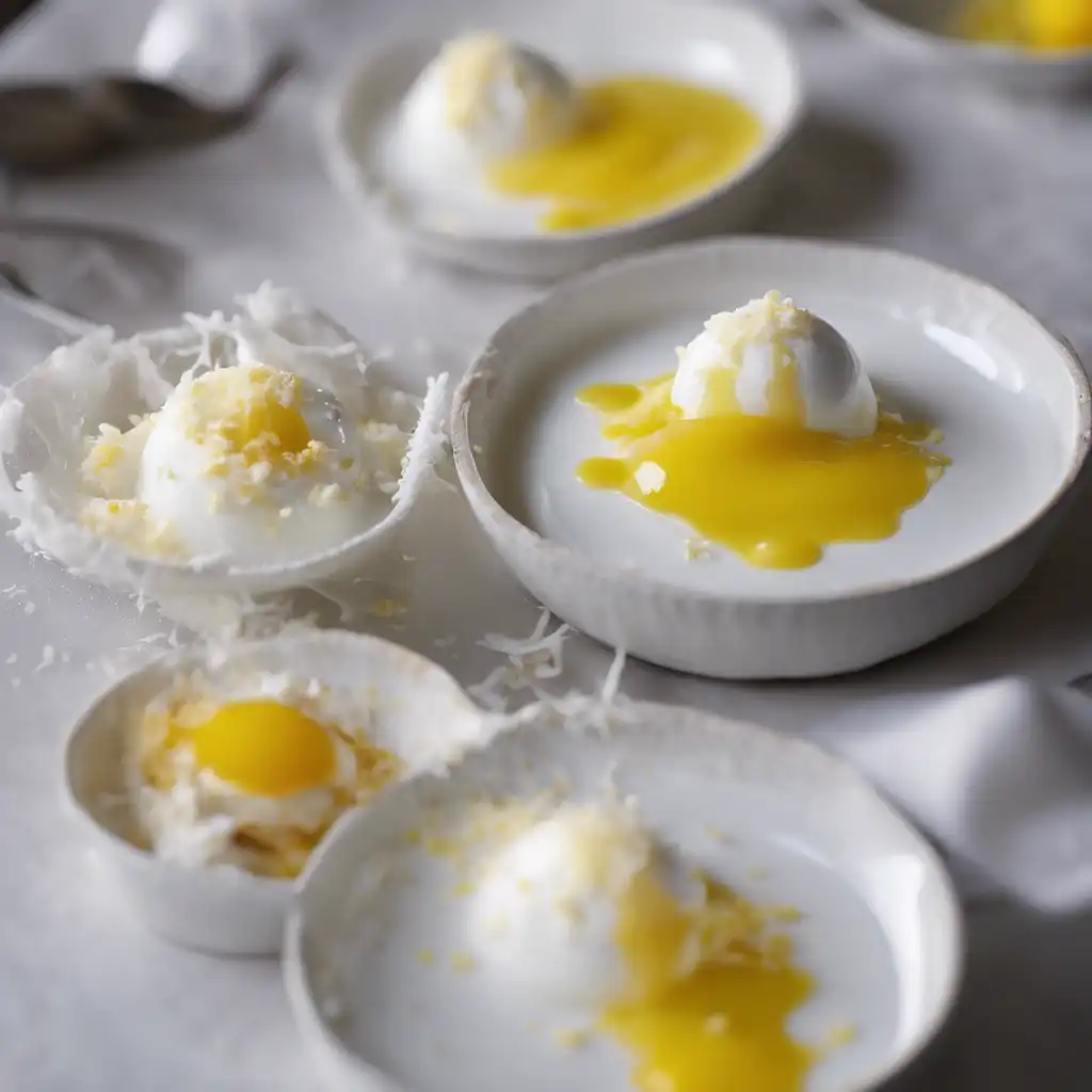 Coconut and Lemon Dessert