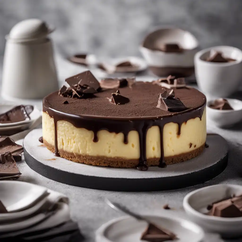 Cheese Cake with Chocolate