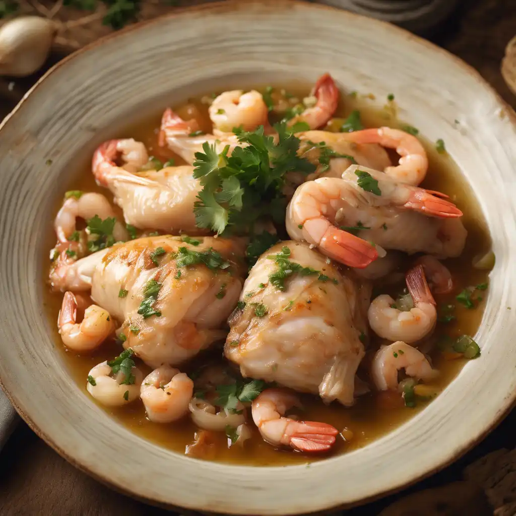 Chicken with Shrimp