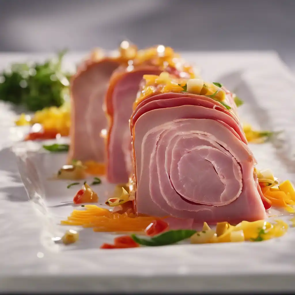 Vegetable Galantine with Ham