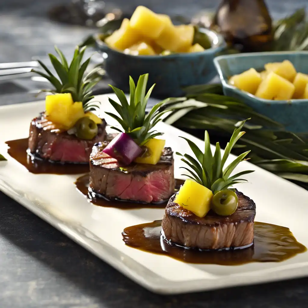 Pineapple and Filet Mignon Recipe