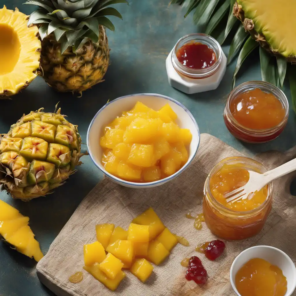 Pineapple and Mango Jam