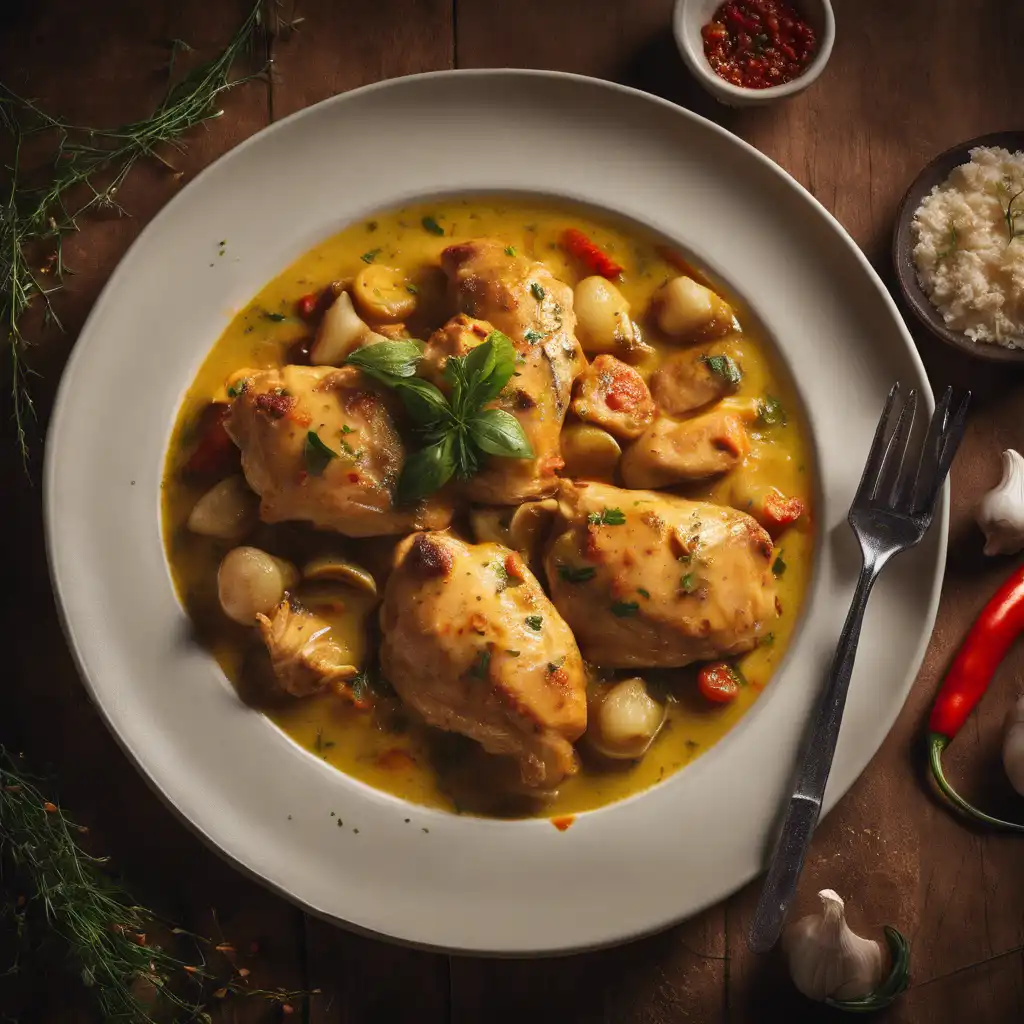 Spicy Chicken Fricassee