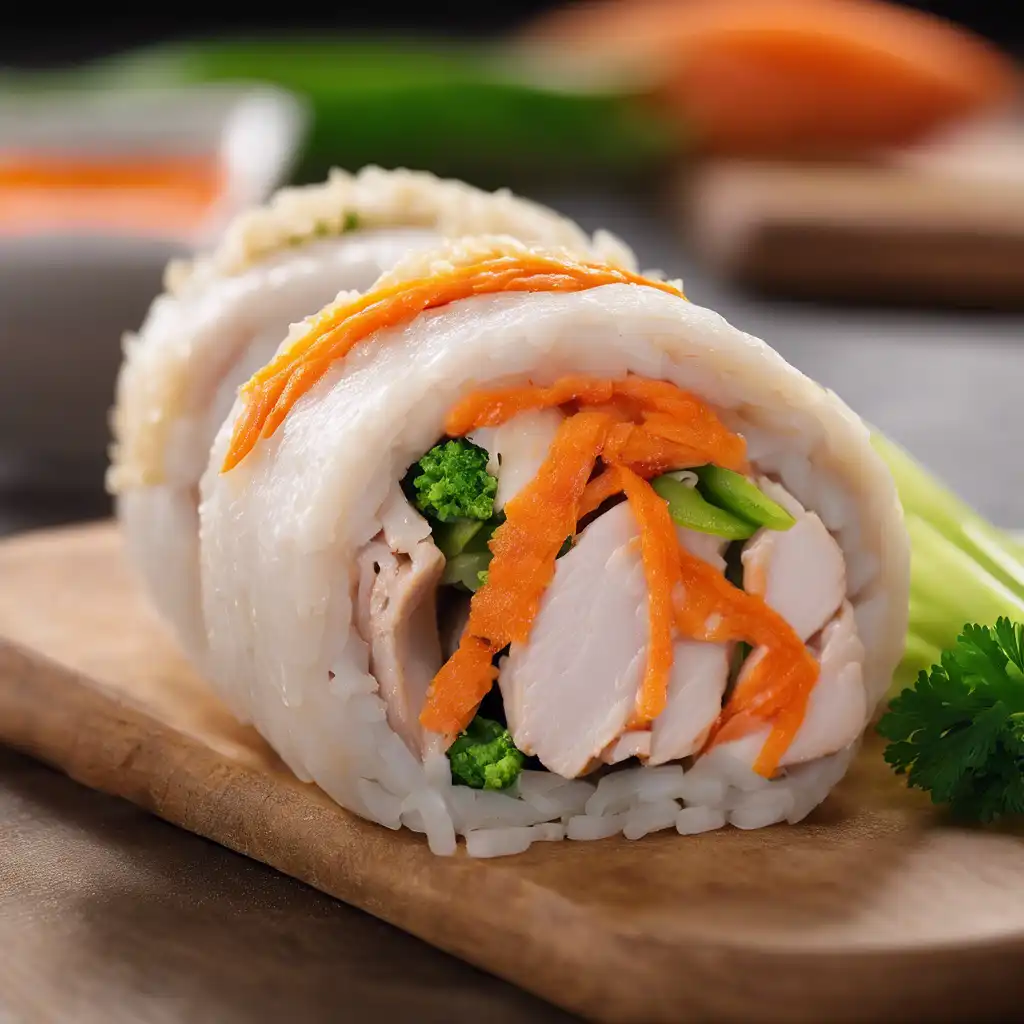 Frozen Chicken Roll with Basic Recipe