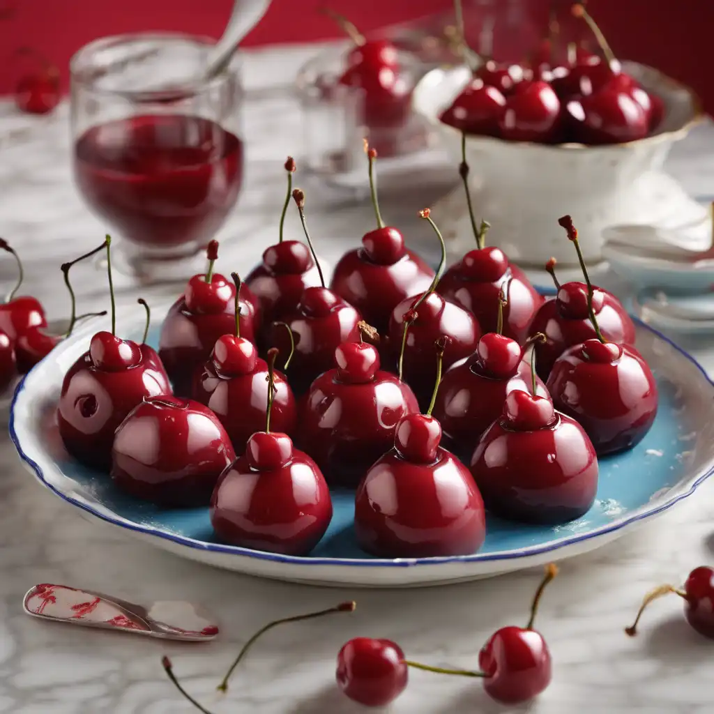 Fondant Cherry Bombs