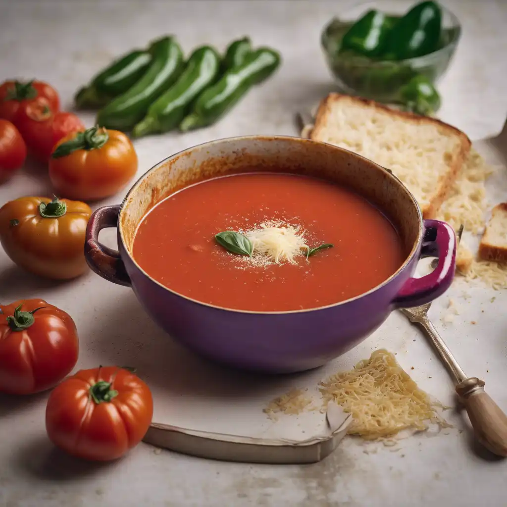 Eggplant Tomato Soup