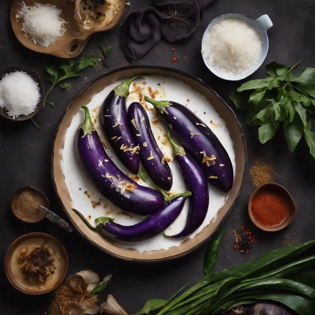 Eggplant with Coconut Milk