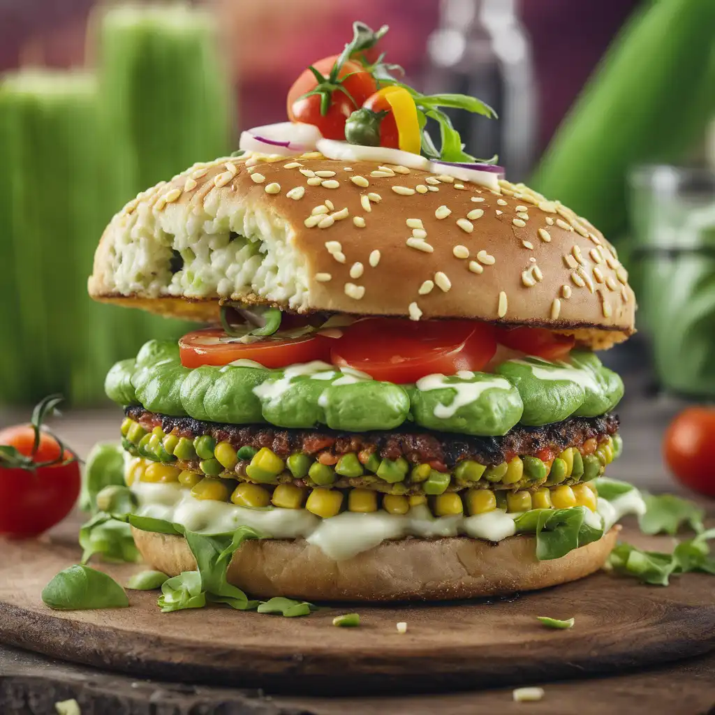 Green Corn Burger