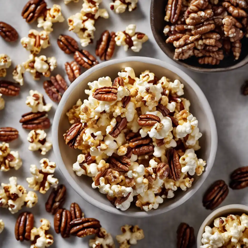 Roasted Pecan Popcorn