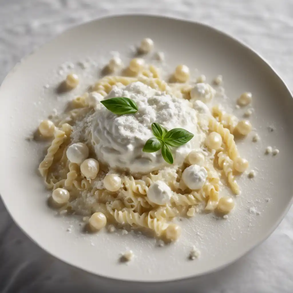 Ricotta and Agrião Pasta