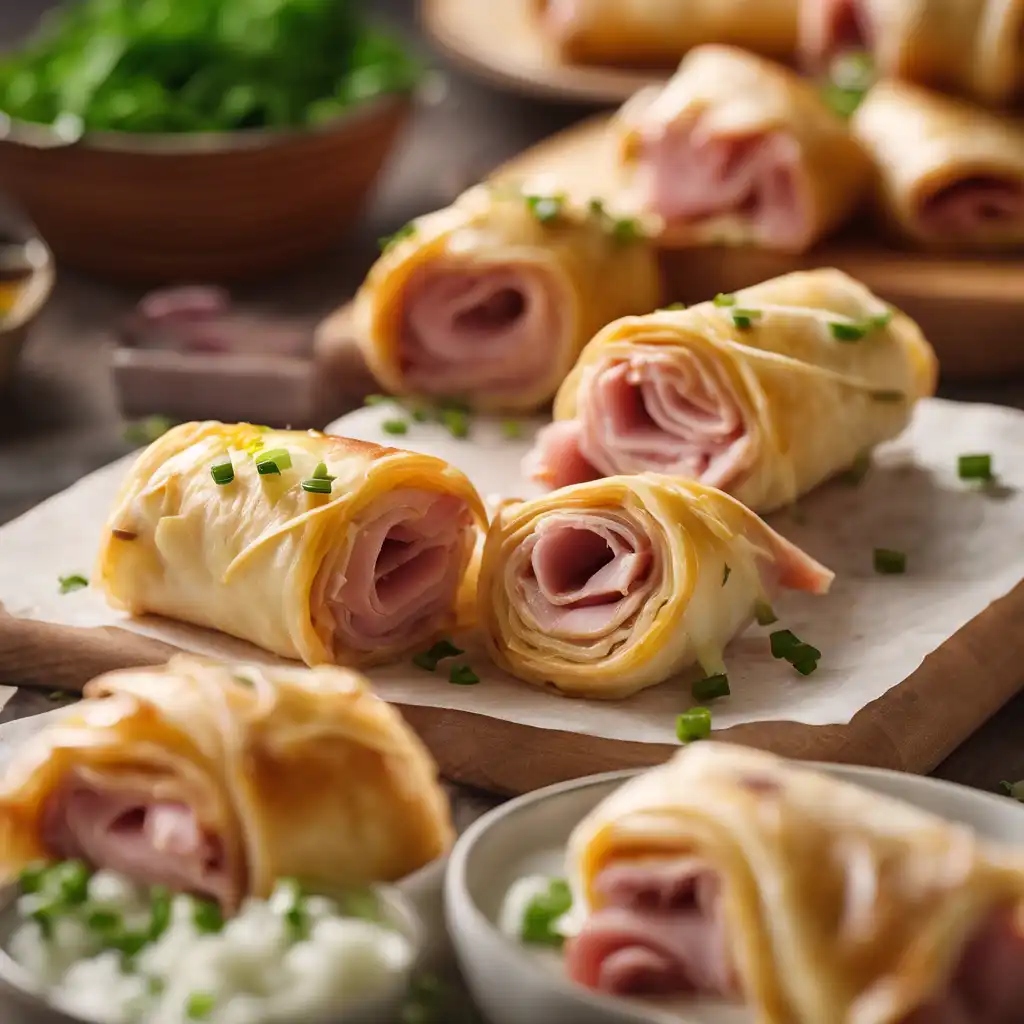 Ham and Cheese Roll-Ups