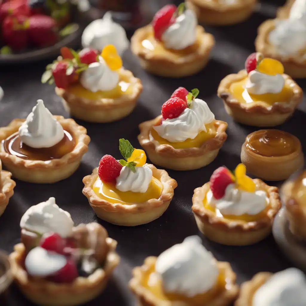 Mini Tart with Whipped Cream