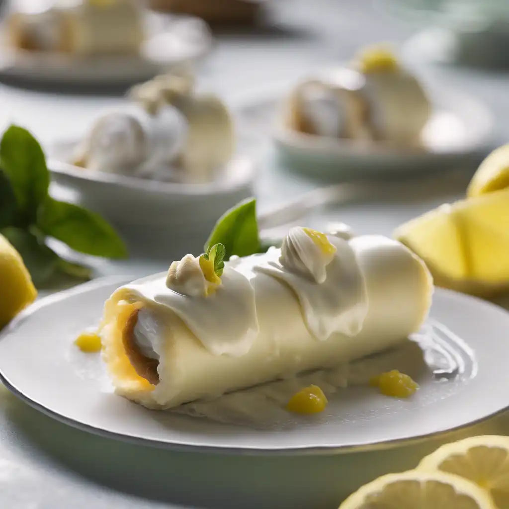 Tahitian Cream Roll with Lemon Cream