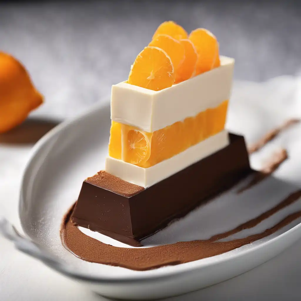 Chocolate Stick with Orange Cream