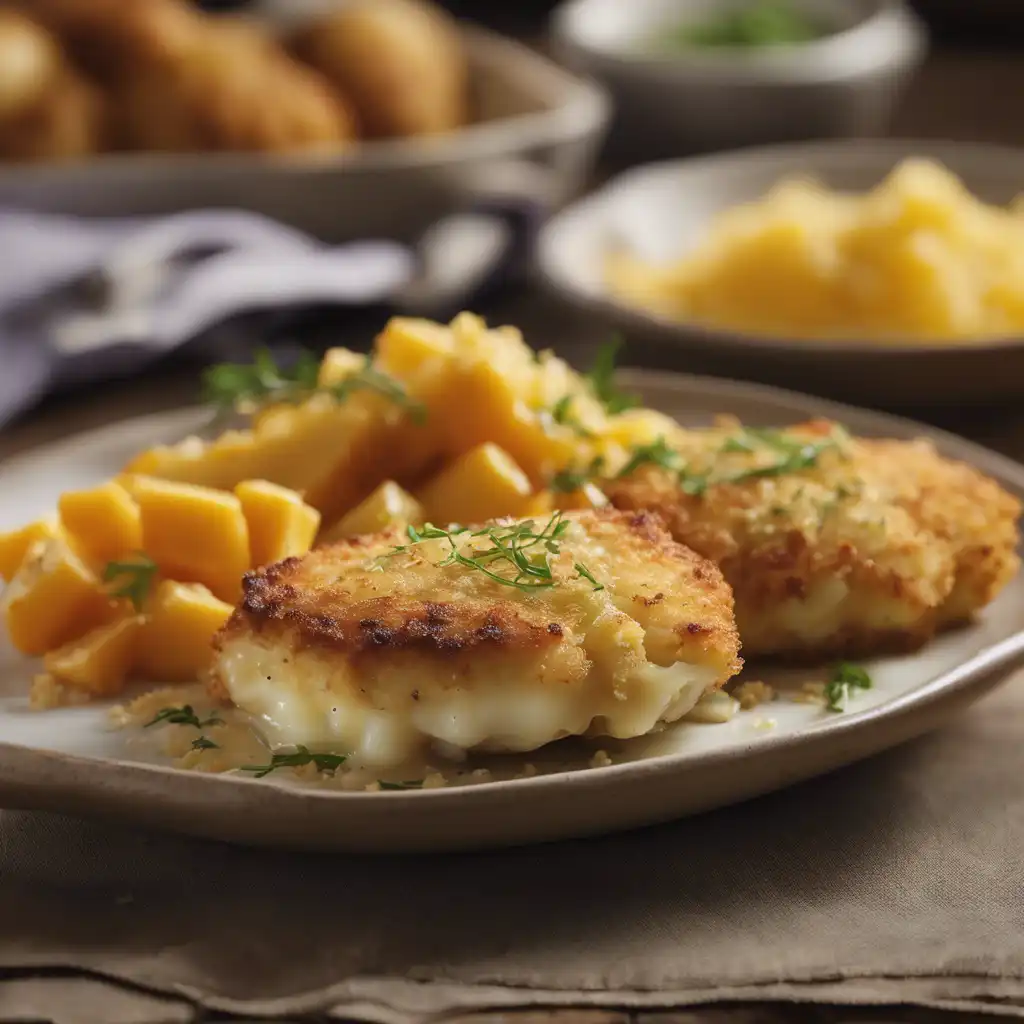 Cod and Potato and Cheese Cutlets