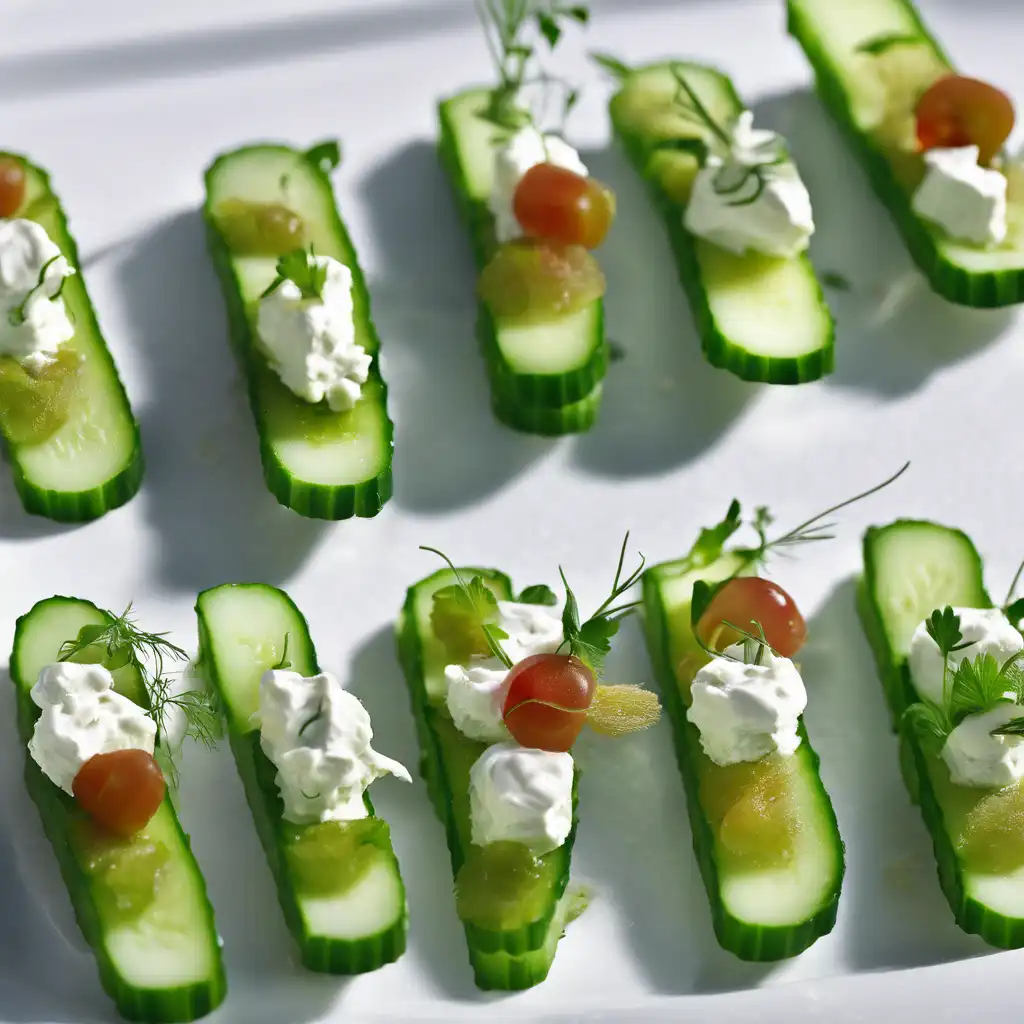 Cucumber Canapé