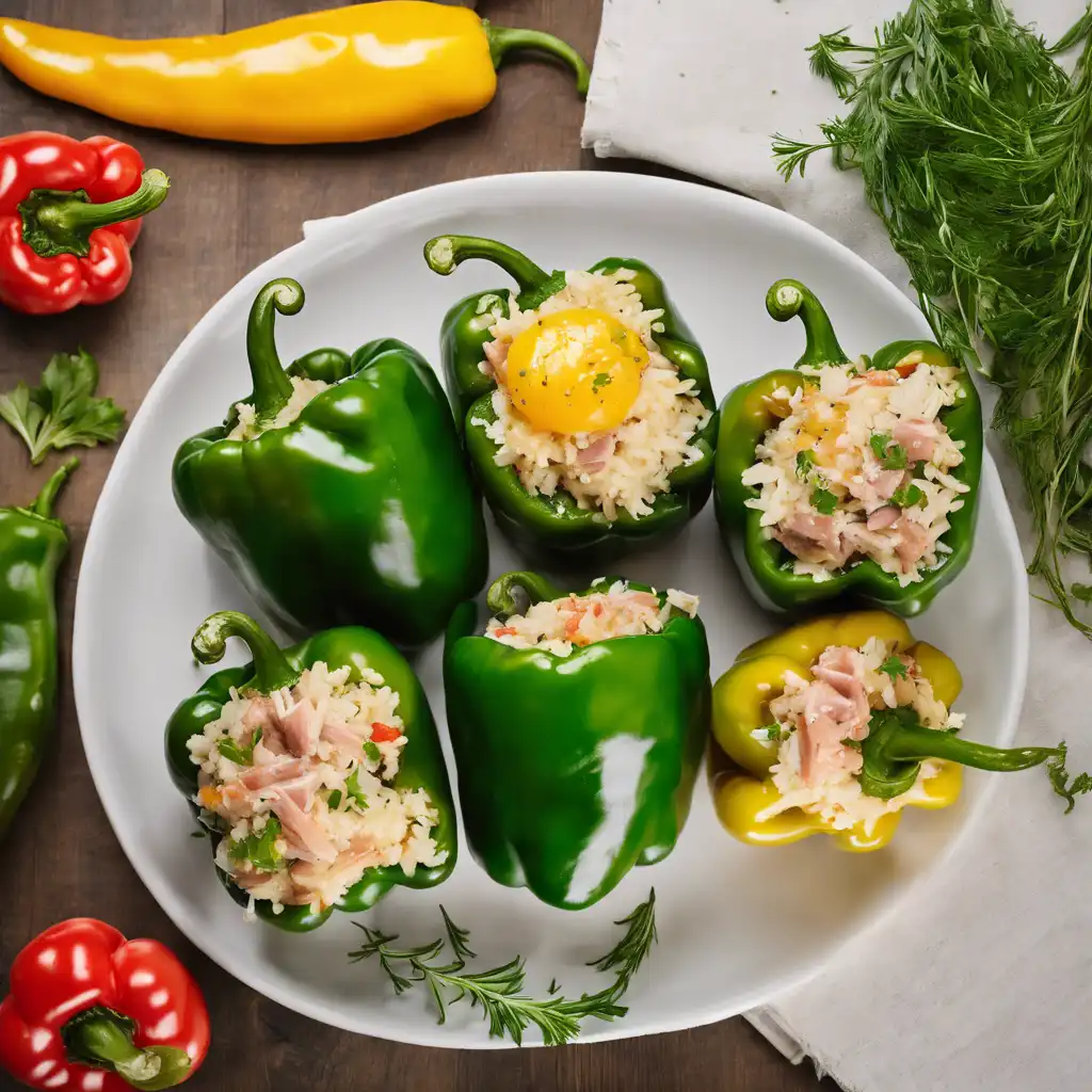 Greek-Style Stuffed Peppers