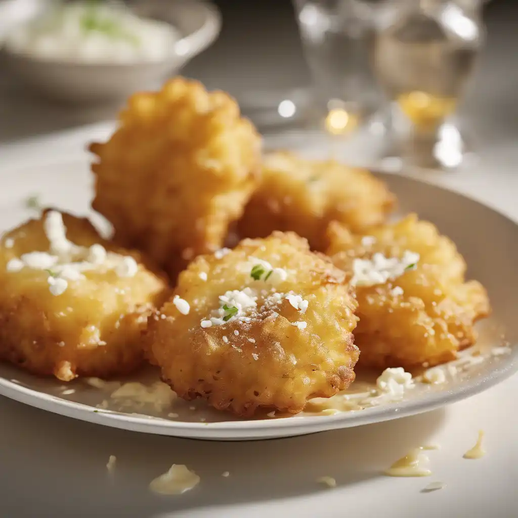 Garlic Cream Cheese Fritters