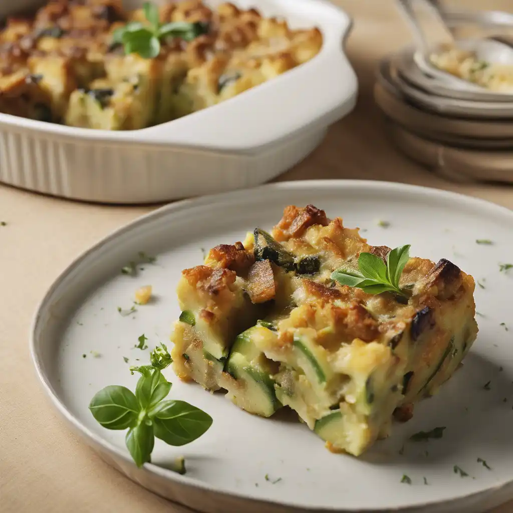 Zucchini Bread Pudding