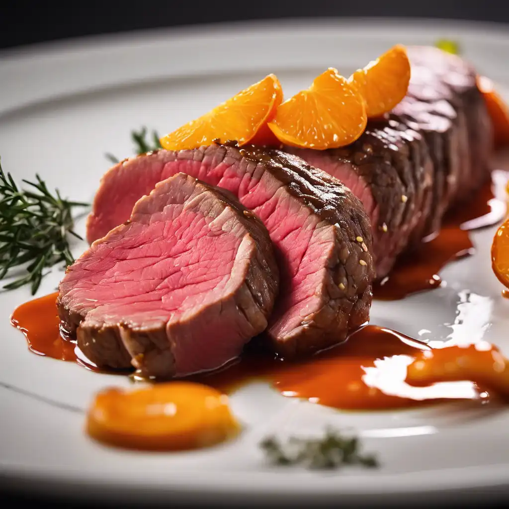 Orange Beef Tenderloin