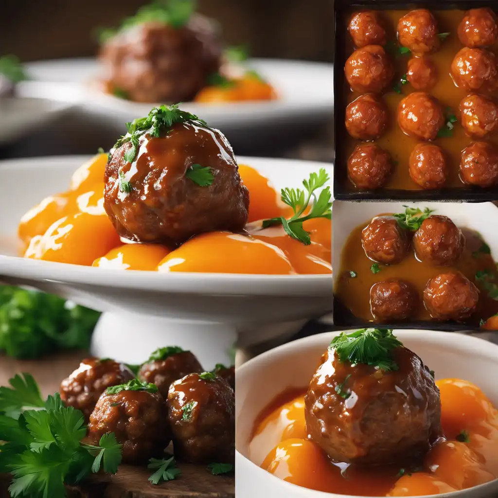 Orange-Glazed Meatballs