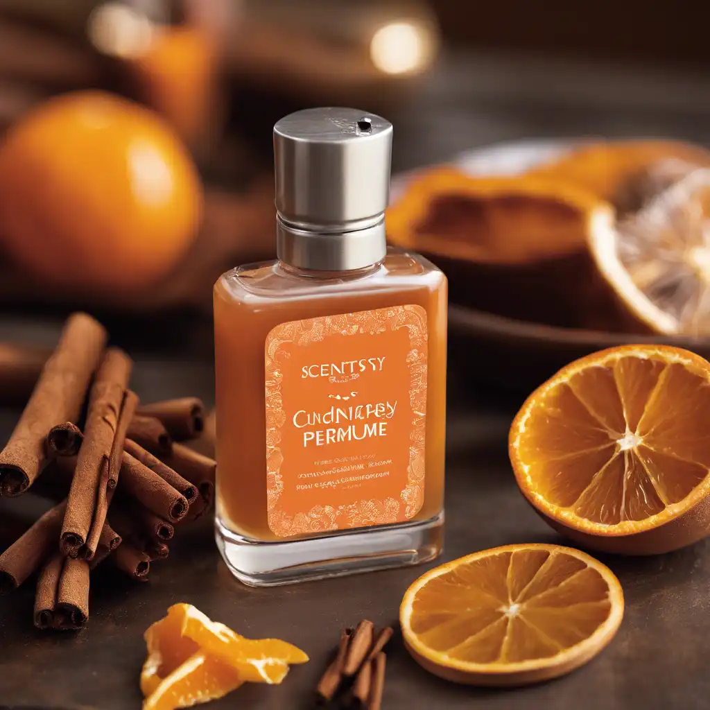 Scentsy Perfume with Orange and Cinnamon