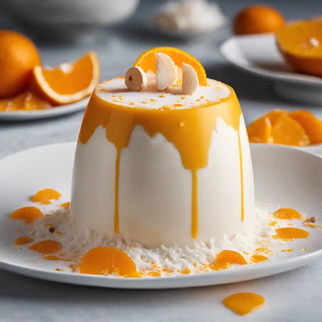 Orange and Coconut Mousse