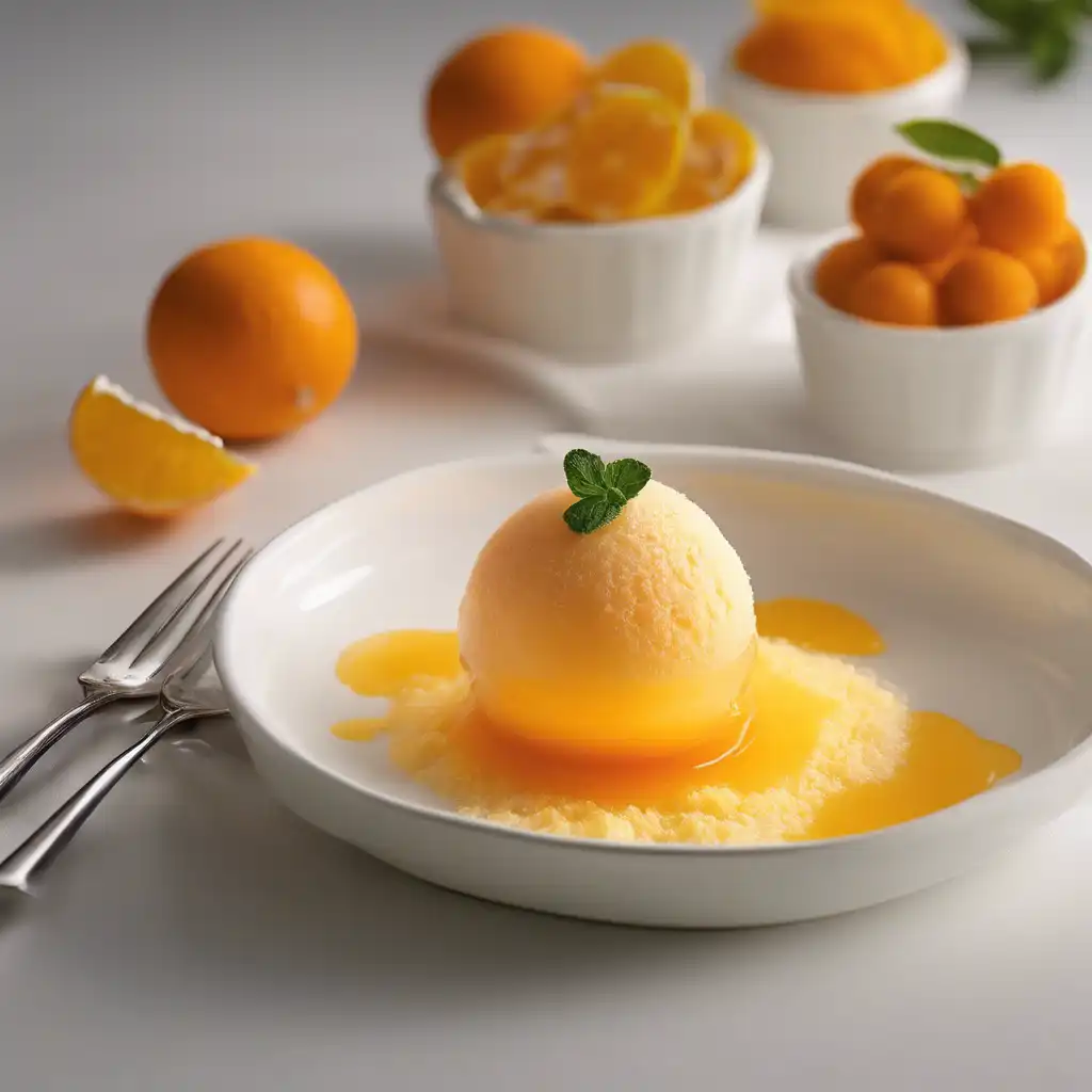 Sorbet of Orange Juice