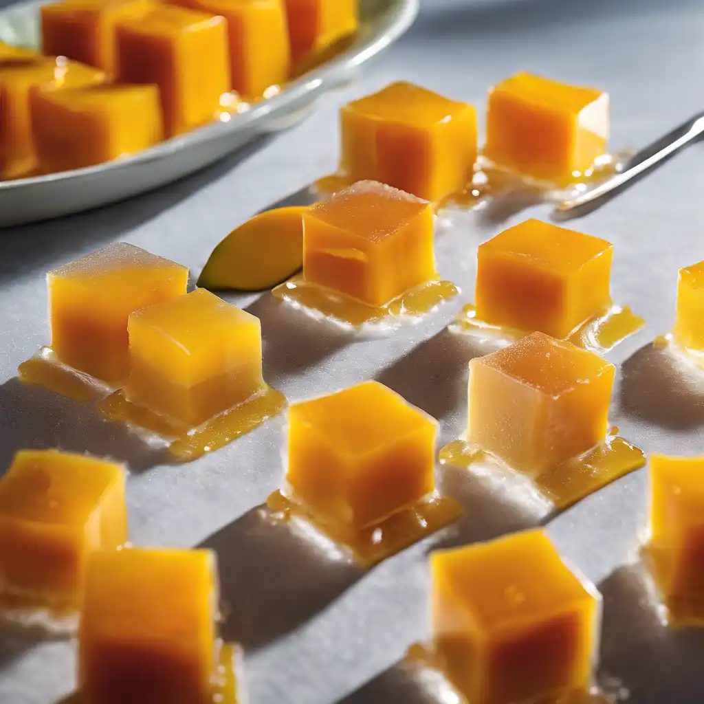 Mango and Orange Gelatin