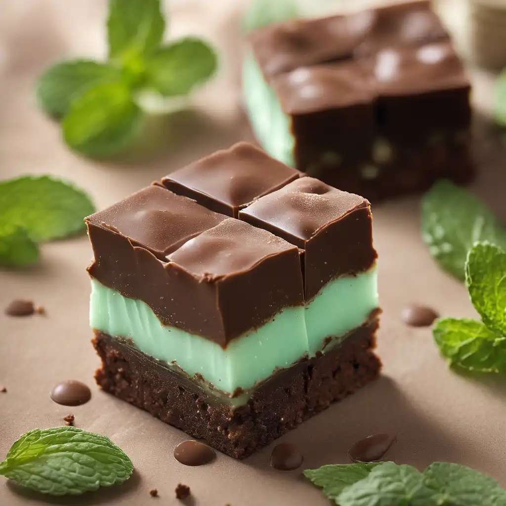 Chocolate and Mint Squares