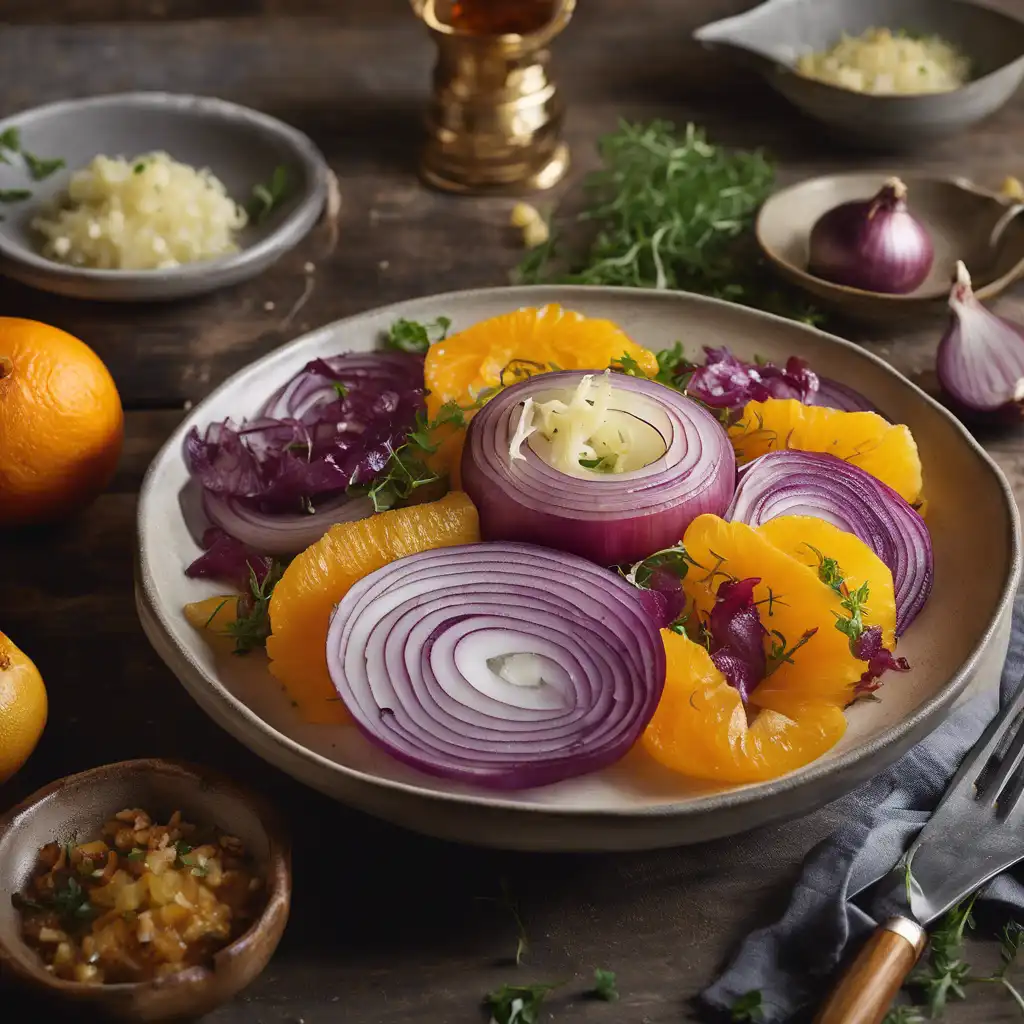 Onion with Orange Salad