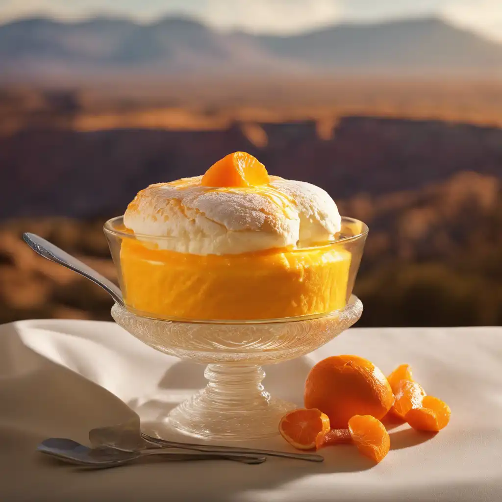 Tangerine Soufflé