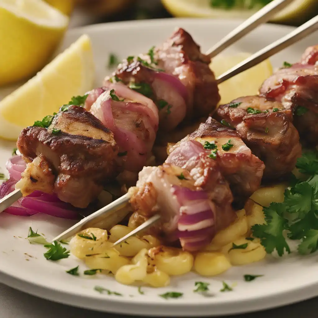 Shish Kebab (Meat and Onion Filling)