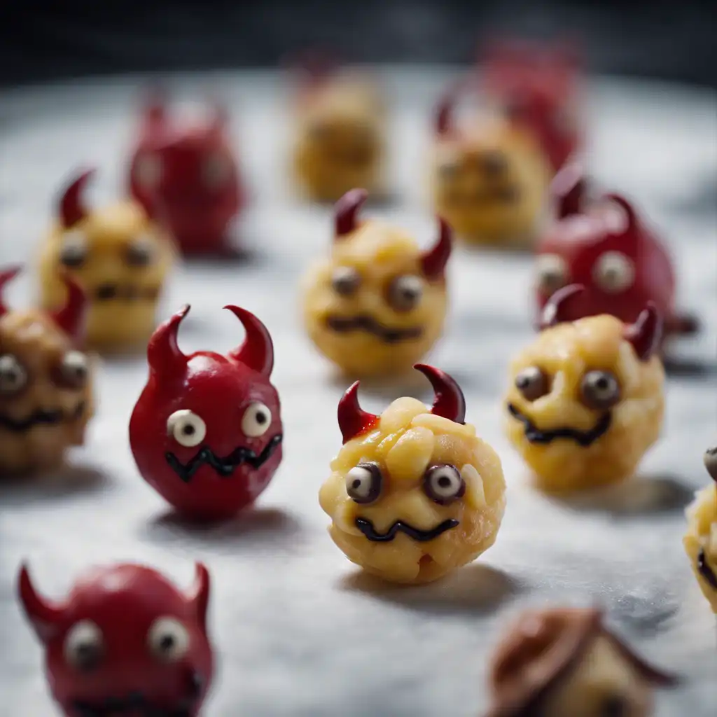 Little Devil Marzipan Balls