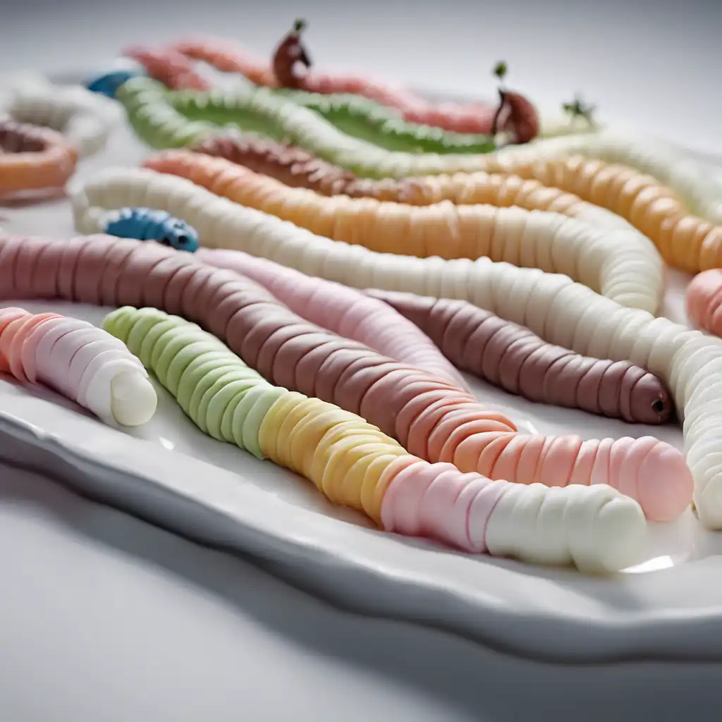 Fondant Worms