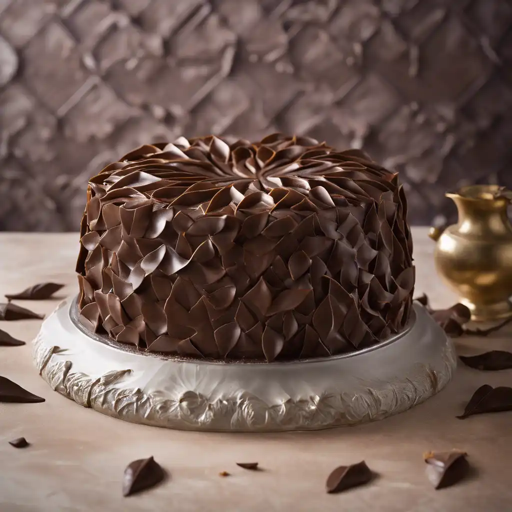 Chocolate Leaf Cake