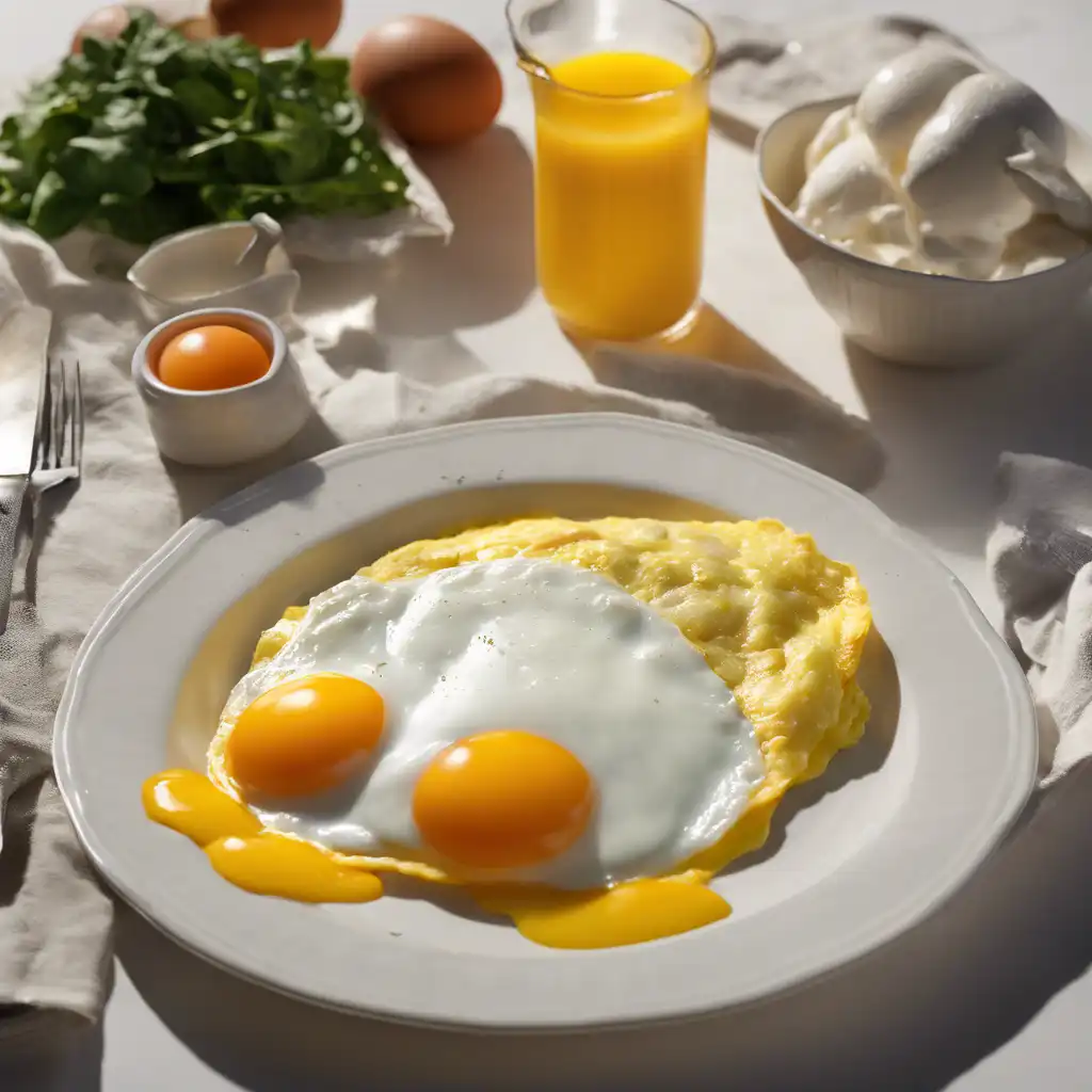 Sunny-Side-Up Omelette