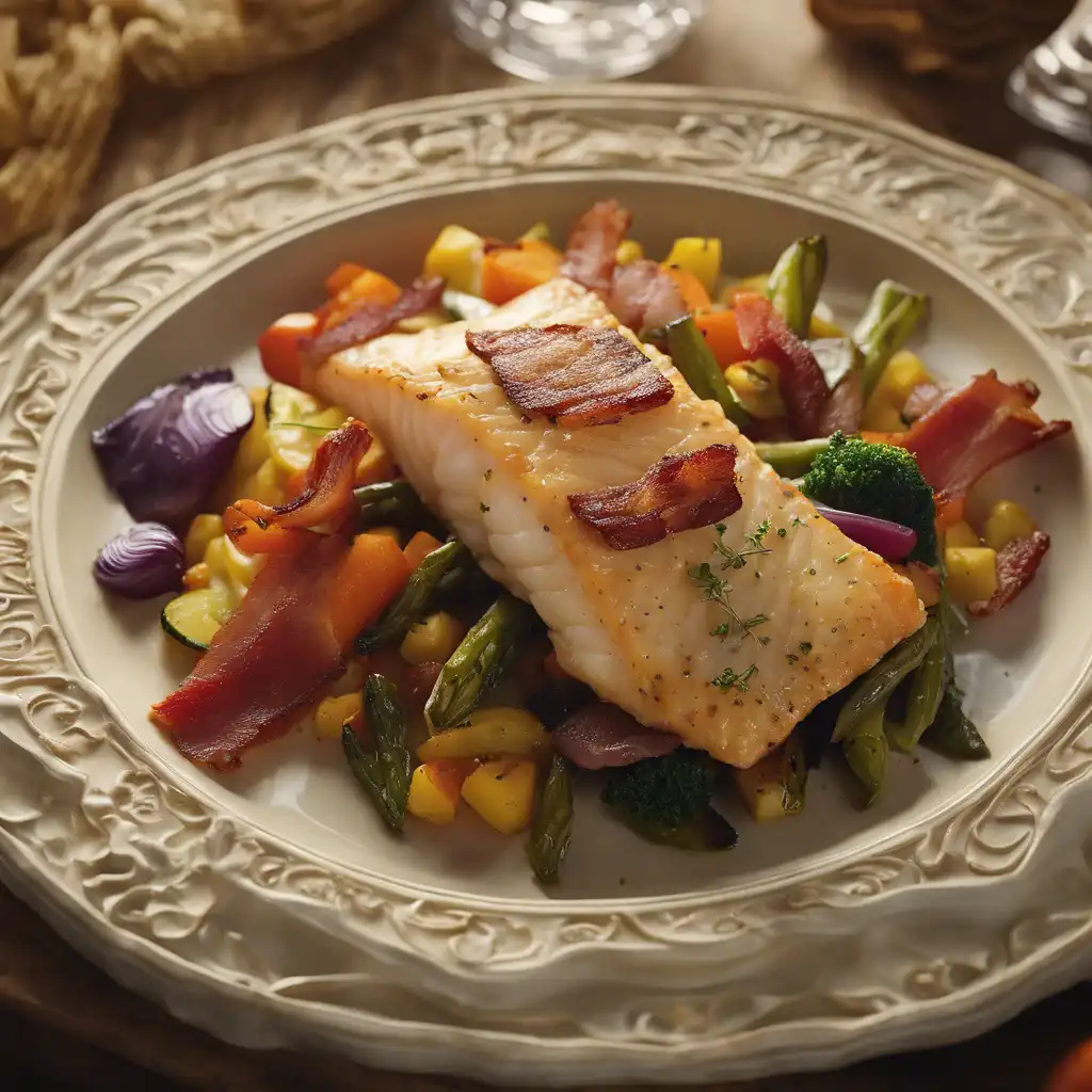 Baked Fish with Vegetables