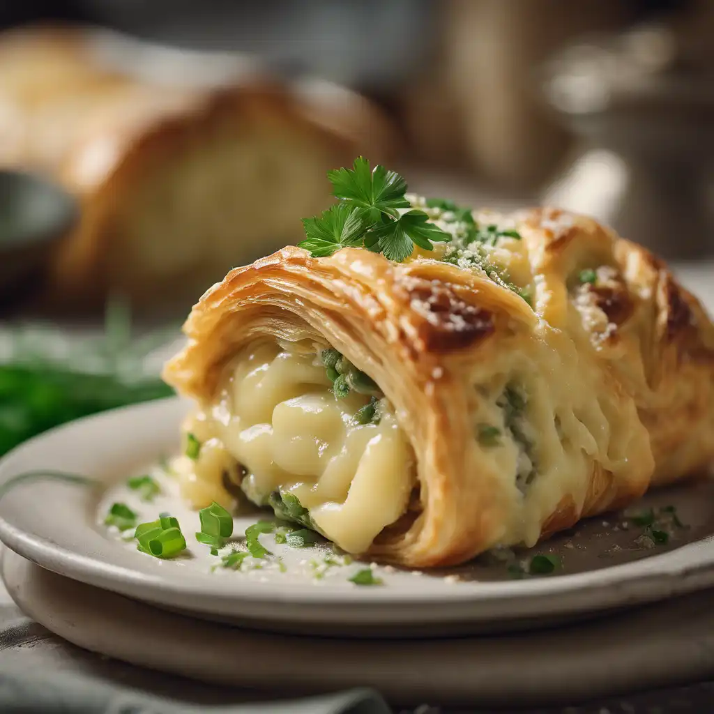 Salted Cheese Strudel